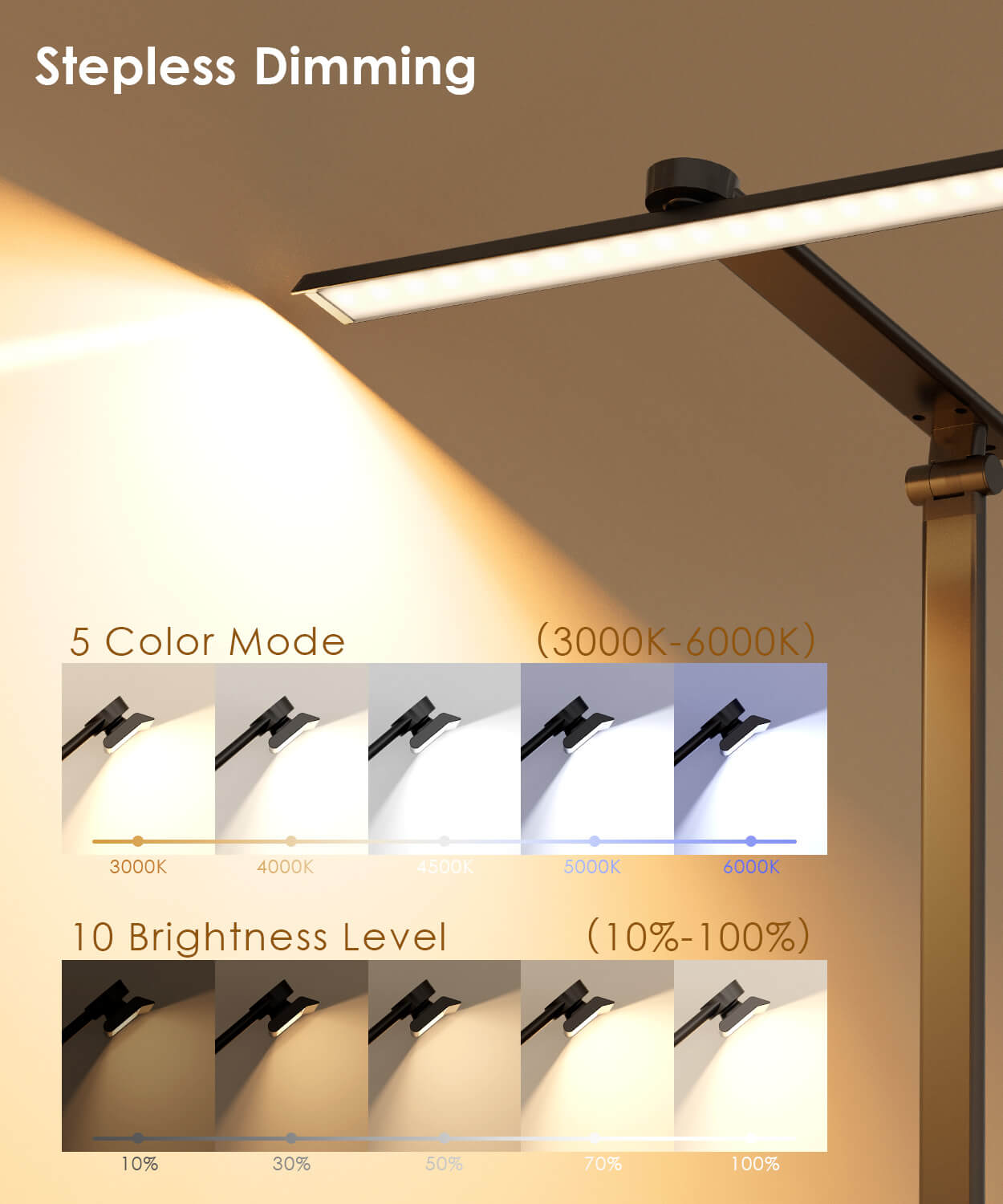 MORIKO LED Desk Lamp with USB Charging Port, Eye-Caring Table Lamp, Touch Control Dimmable 5 Color Modes, 45 Min Auto-Off Timer, Foldable Study Desk Light for Home Office College Dorm & Reading MORIKO LED Desk Lamp with USB Charging Port, Eye-Caring Table Lamp, Touch Control Dimmable 5 Color Modes, 45 Min Auto-Off Timer, Foldable Study Desk Light for Home Office College Dorm & Reading